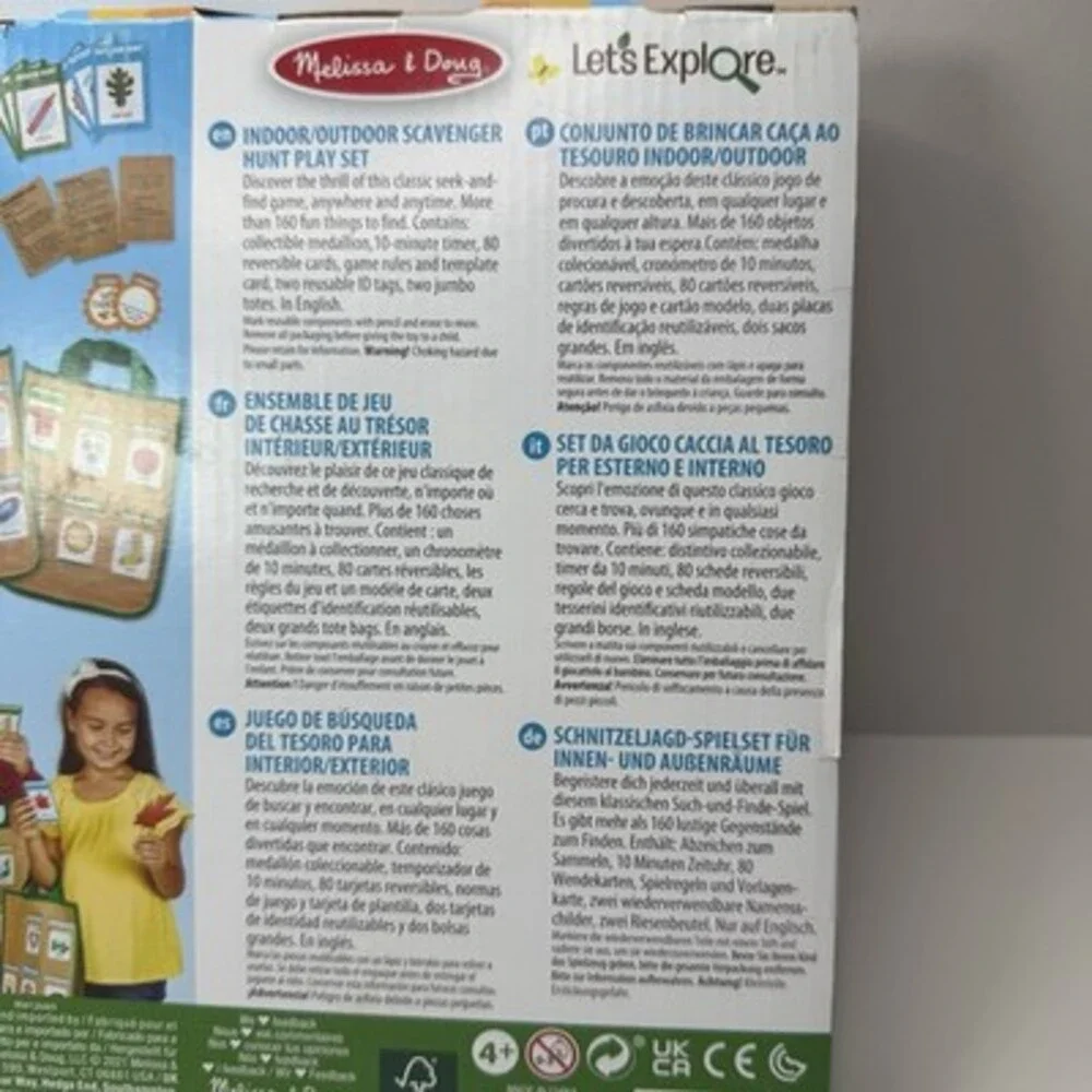 Melissa & Doug Scavenger Hunt Game - Let's Explore Play Set